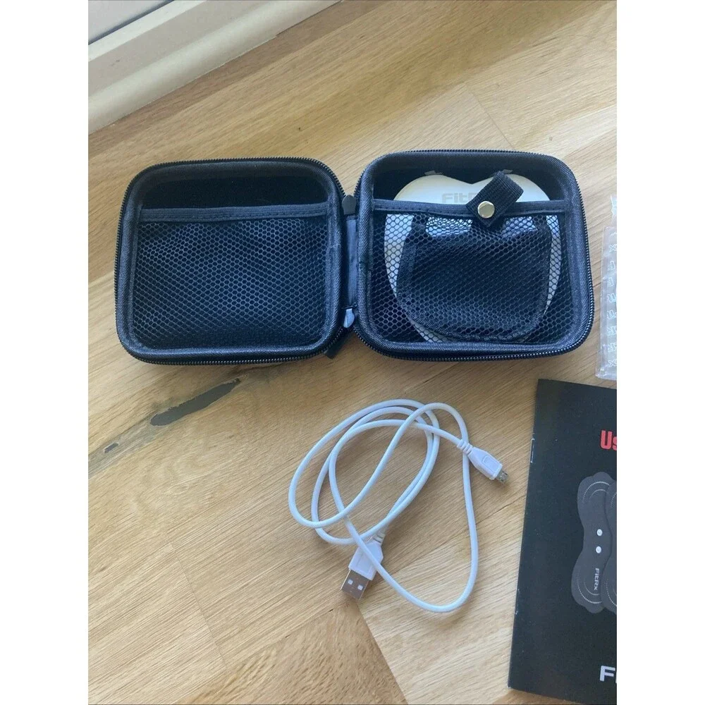 FitRx Electrode Wireless Massager System Muscle Pain Relief Blood Flow& More EUC